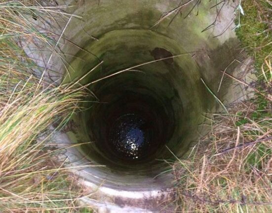 заброшенный колодец