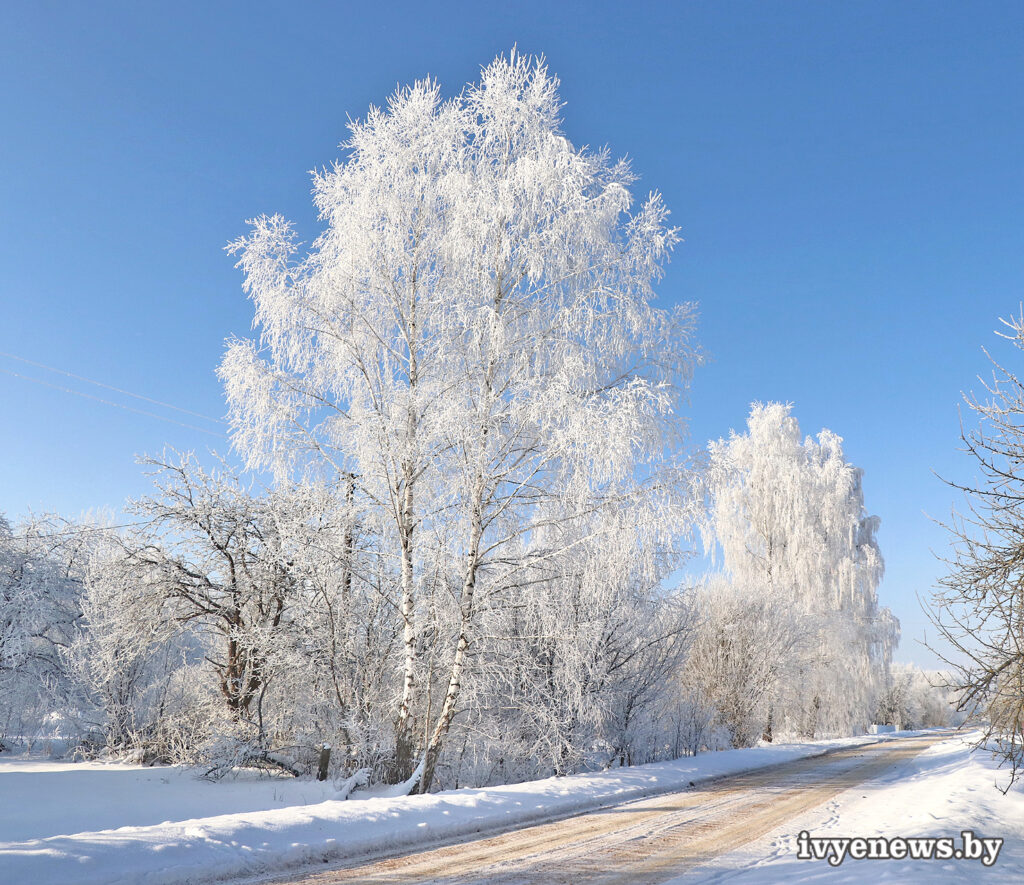зима в Беларуси