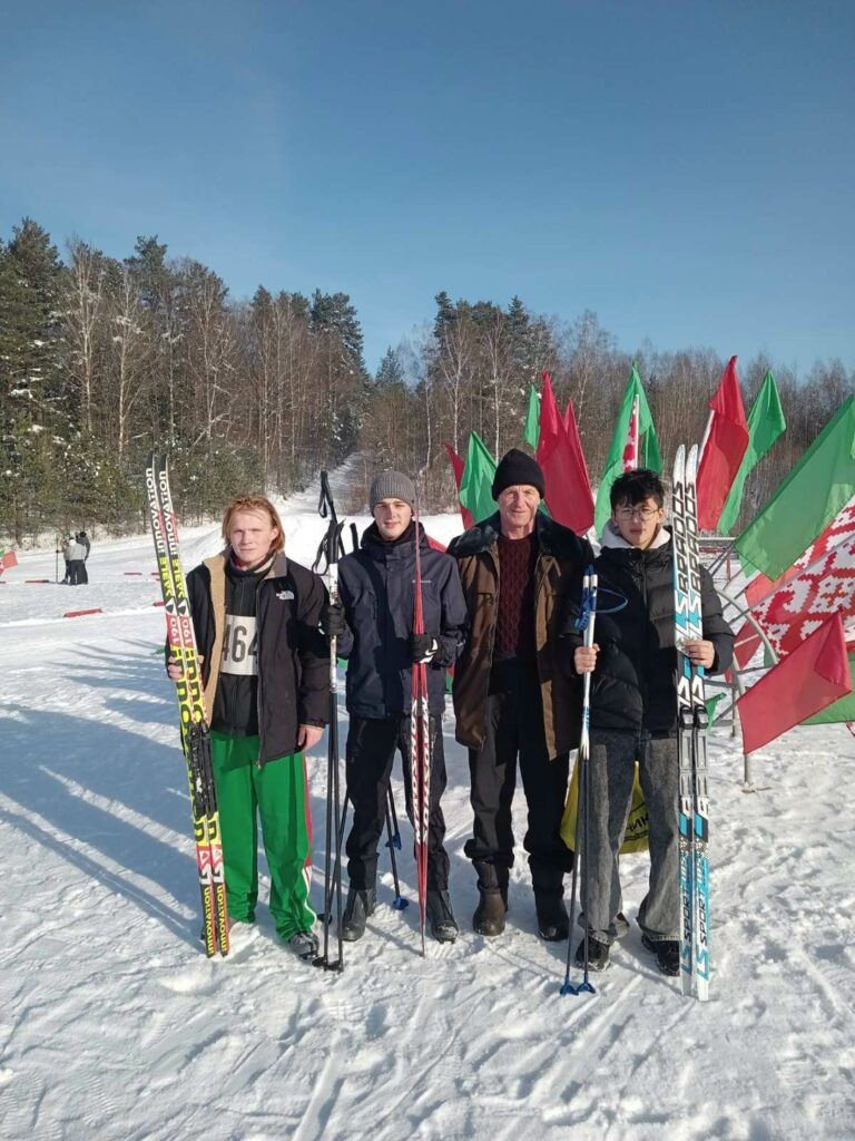 лыжные соревнования в д. Селец Новогрудского района