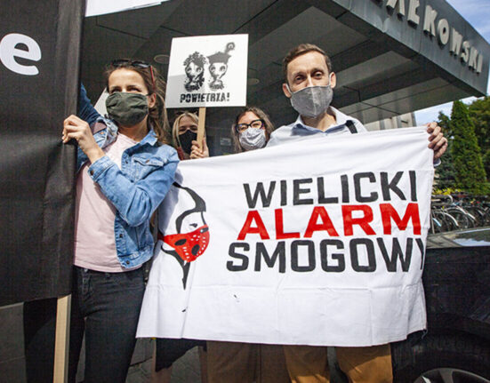 смог в Польше