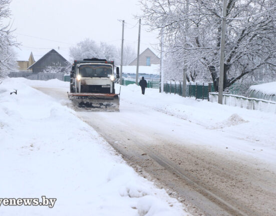 расчистка улиц от снега жкх