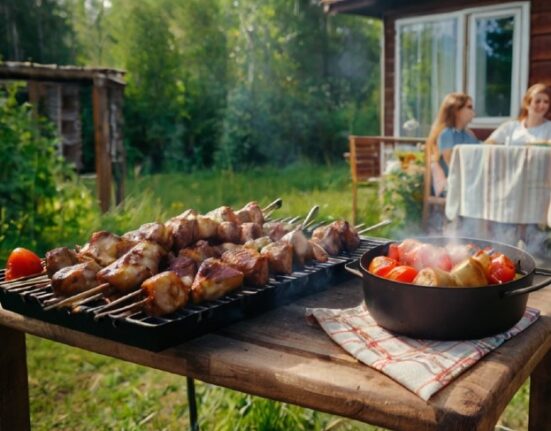 шашлыки на даче