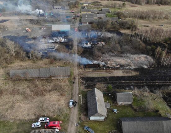 Шильвы, пожар