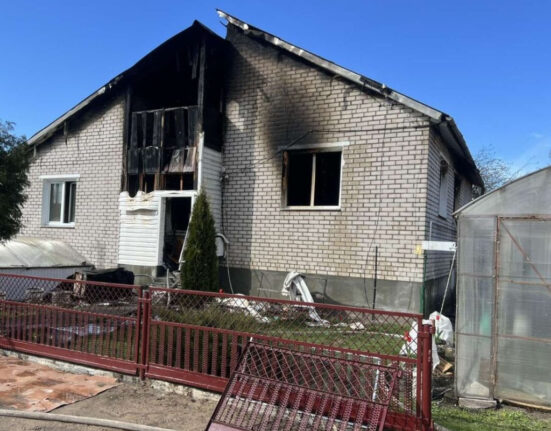 пожар в Ивье 28 апреля