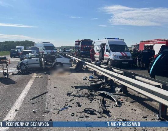 авария на М6 20 мая