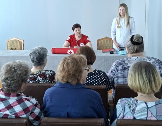 встреча с пожилыми жителями аг.Геранены Ивьевского района