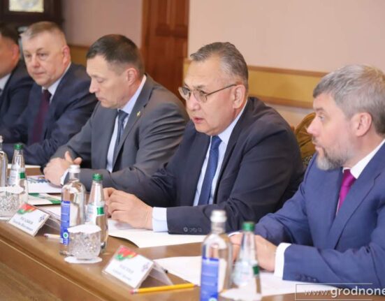 делегация ОДКБ с визитом в Гродно