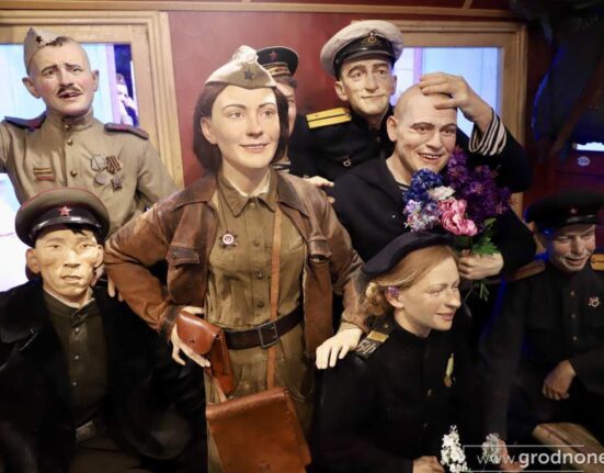 Экспозиция музея «Поезд Победы»