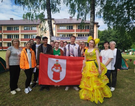 работники культуры, спорта, СМИ принимают участие в областном слете в Гродно