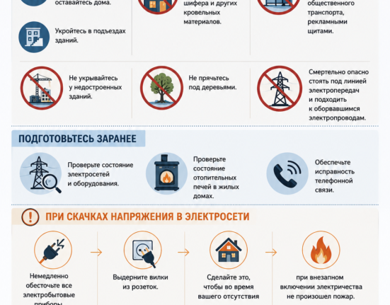 правила поведения при сильном ветре