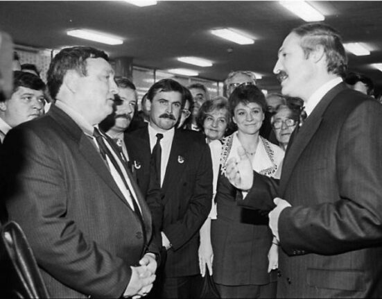 Александр Лукашенко на ВНС