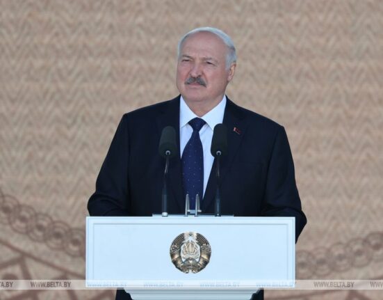 Александр Лукашенко на Полесье
