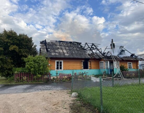 пожар в Ивьевском районе