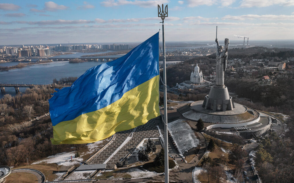 Украинский флаг