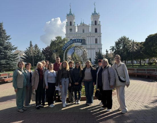 Учителя Субботникской СШ в Гродно