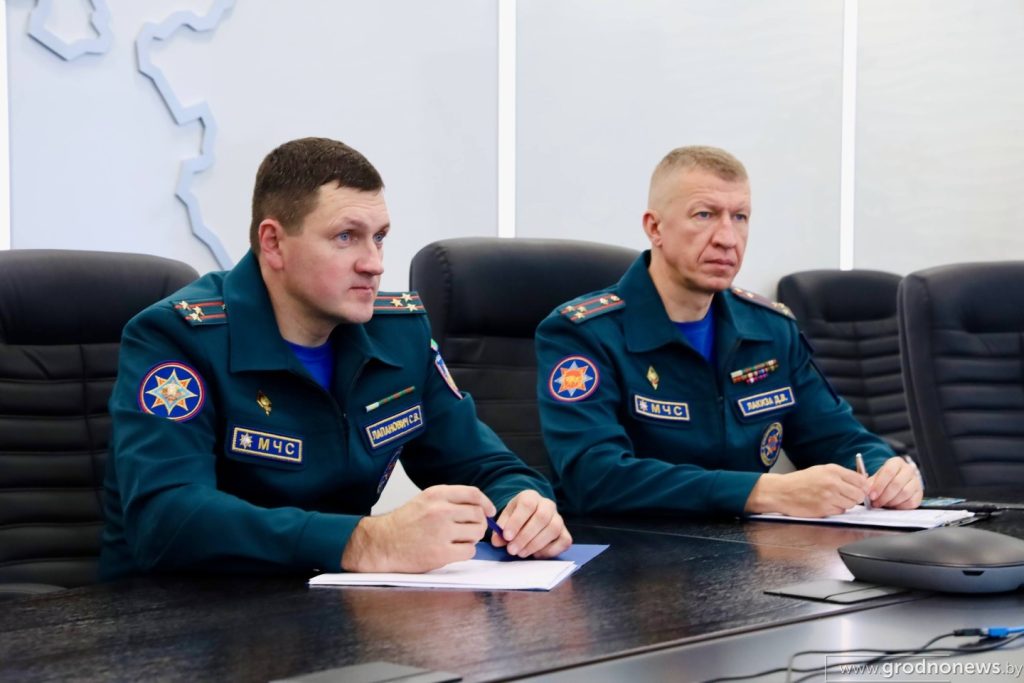 учения экстренных служба в Гродненской области