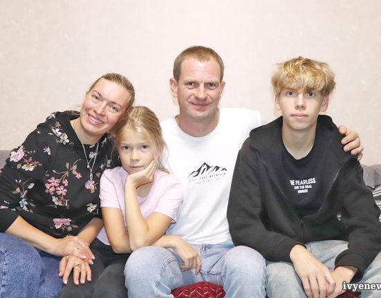 многодетная семья Бородын из г.Ивье